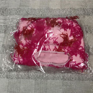 Balaclava Distressed Pink Knitted Full Face Ski Mask Winter Outdoor